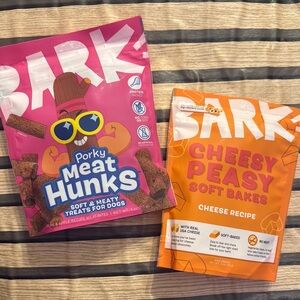 BARK Dog Treats Bundle - Vibrant Pink and Orange